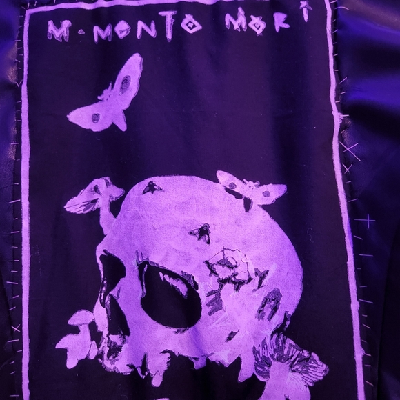 Real Studded leather vest with backpatch - Picture 1 of 7